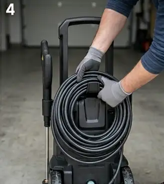 Zwrot wypożyczonego odkurzacza piorącego Karcher po czyszczeniu dywanów w Poznaniu.