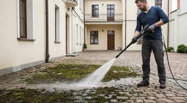 Pranie kanapy i foteli odkurzaczem Karcher Puzzi – profesjonalne czyszczenie tapicerki Poznań.